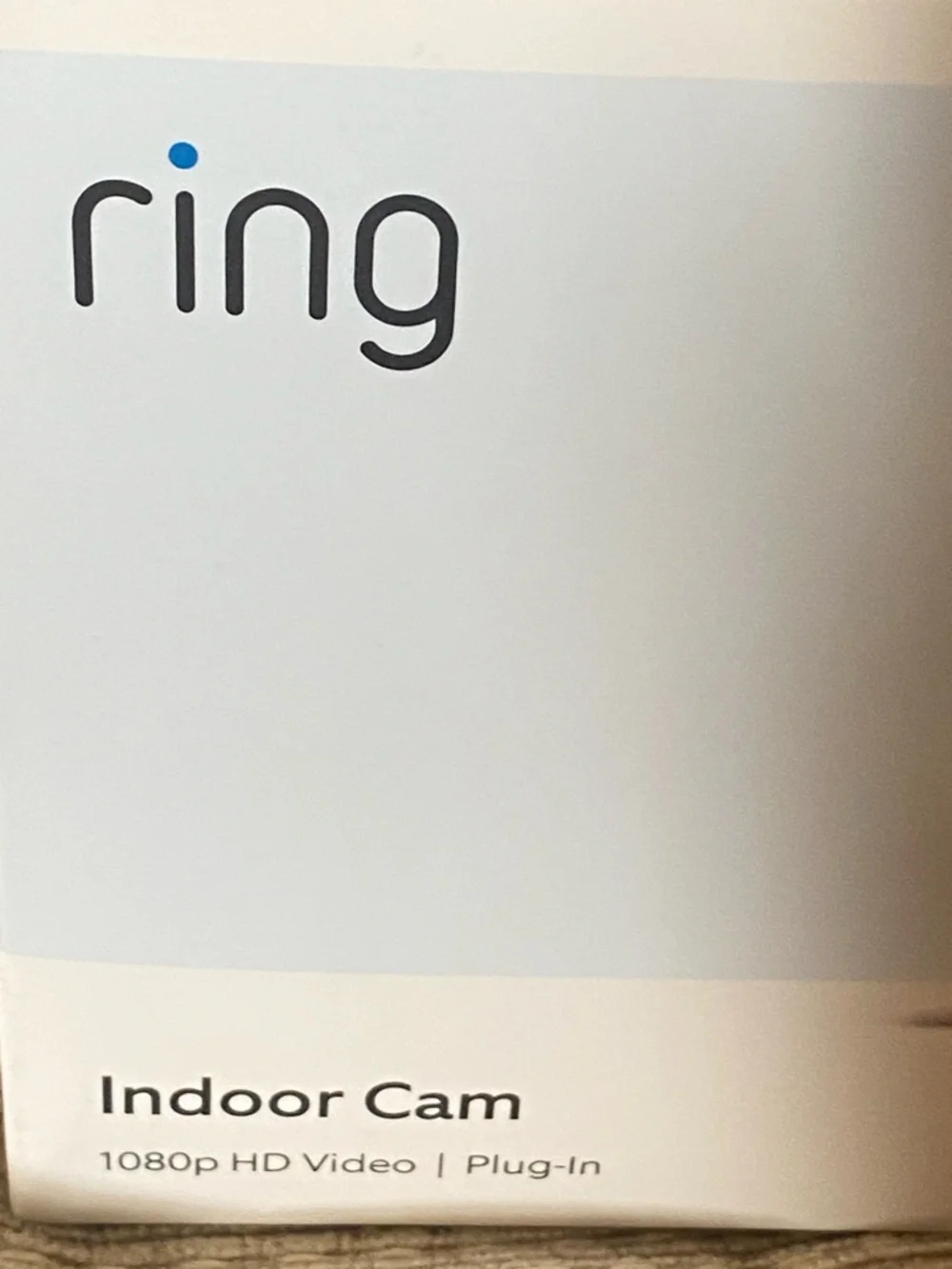 ♠️NWT Sealed Ring Indoor Cam 1080p HD Video Plug-In